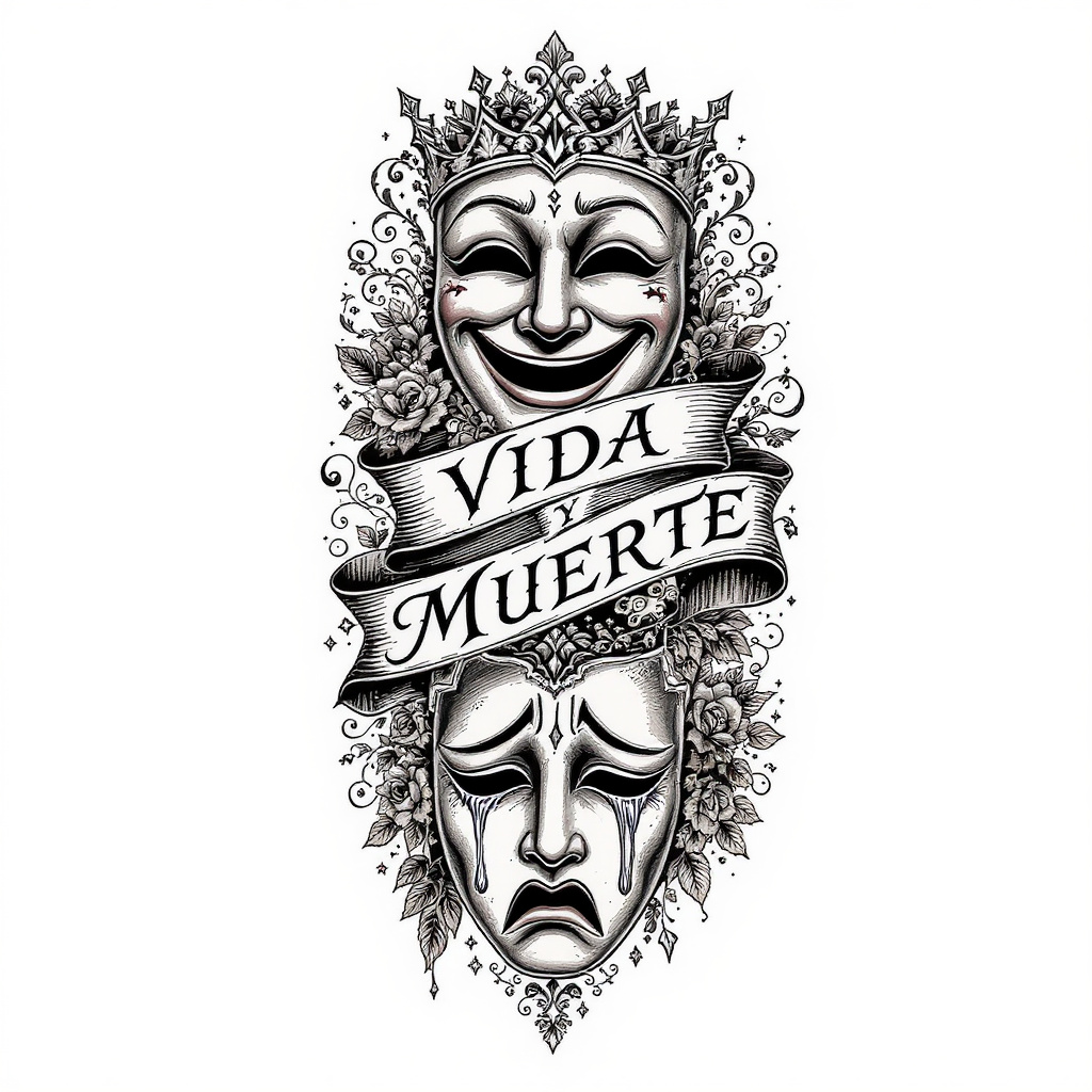 Smile cry later with banner