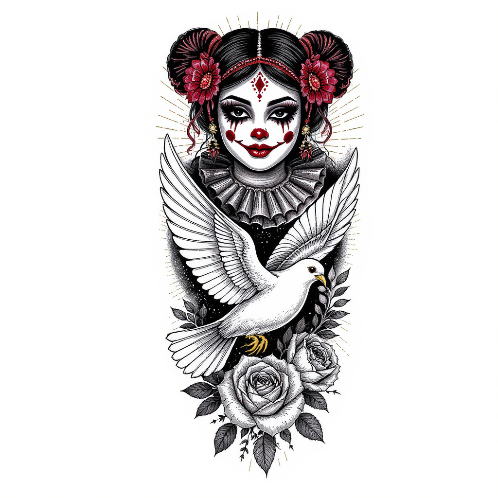 Payasa with dove of peace