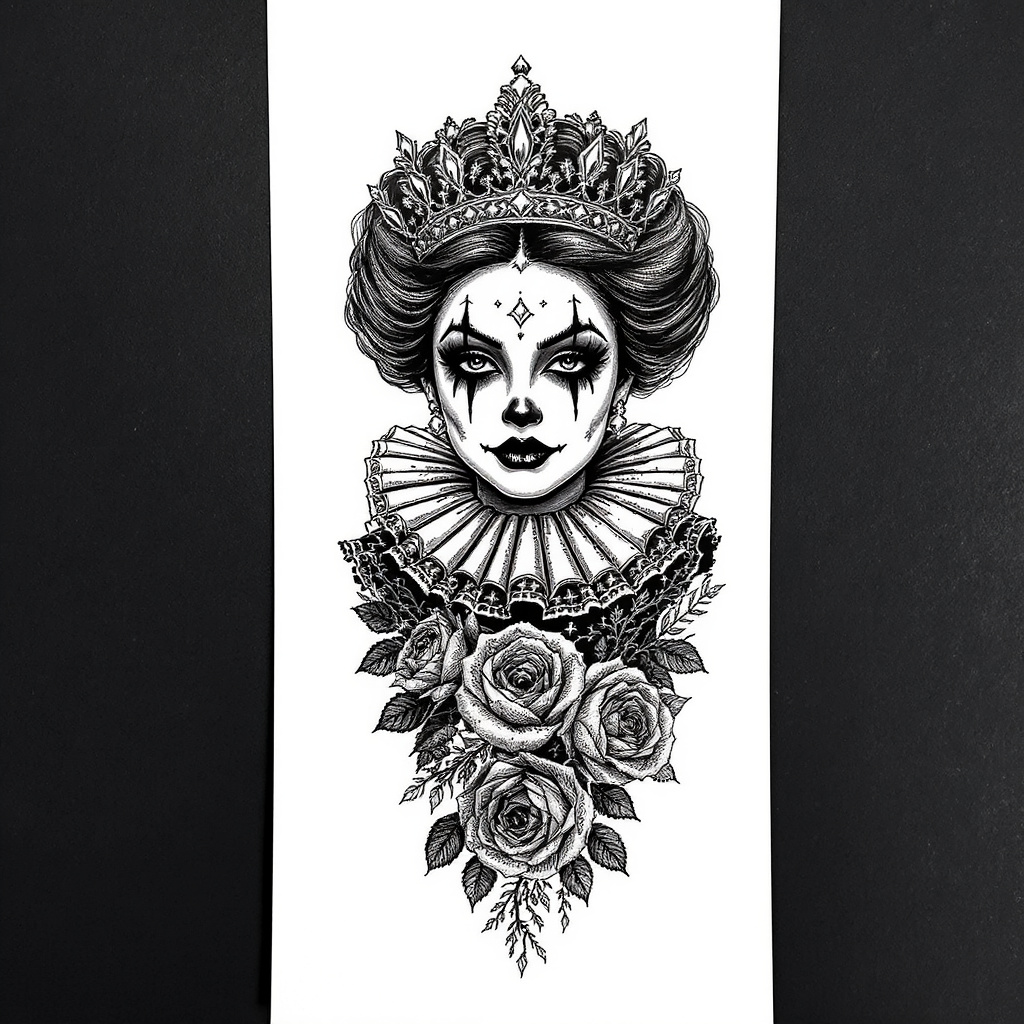 Payasa queen with crown