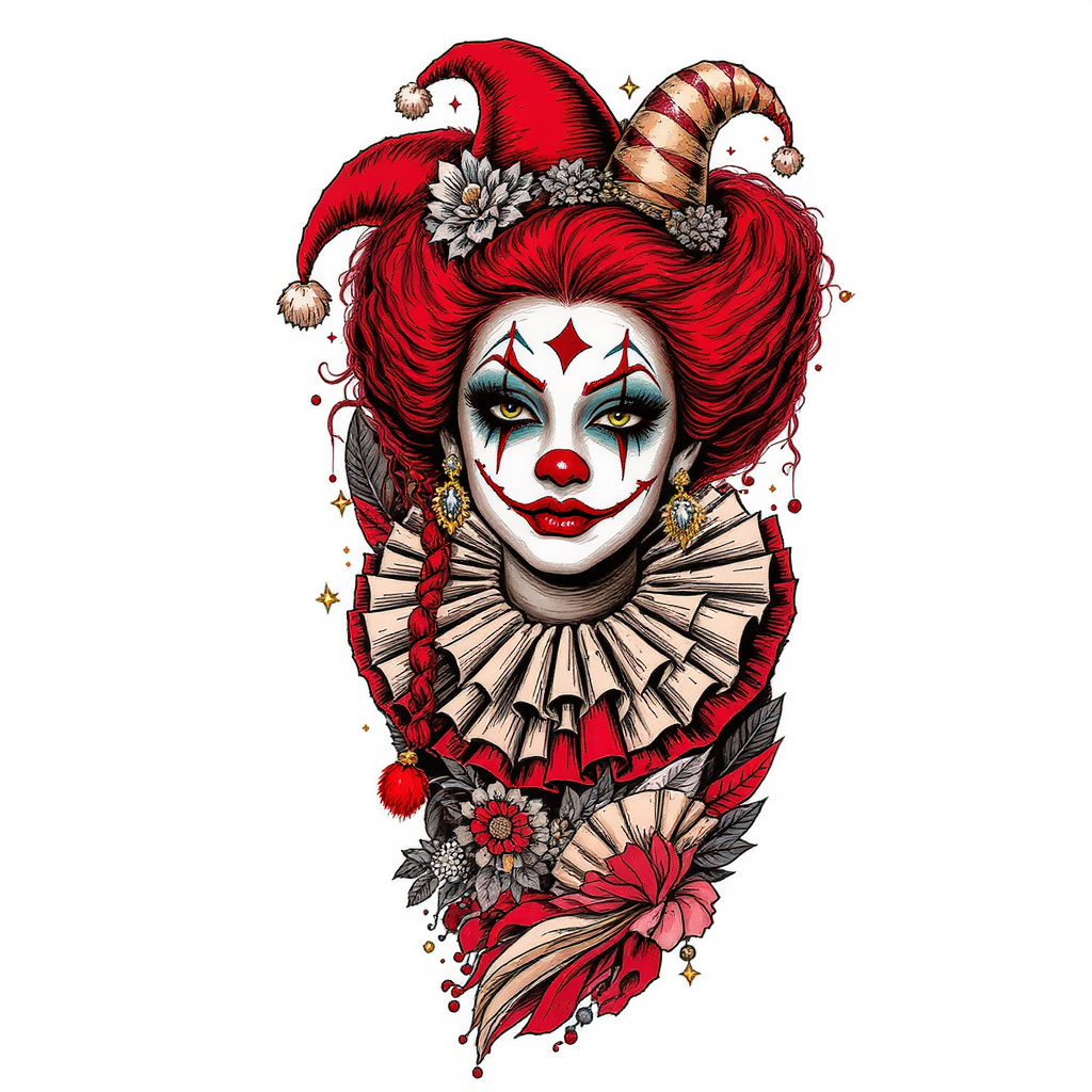 Microphone and music notes