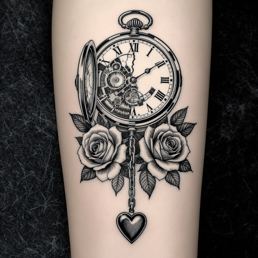 Pocket watch and memento