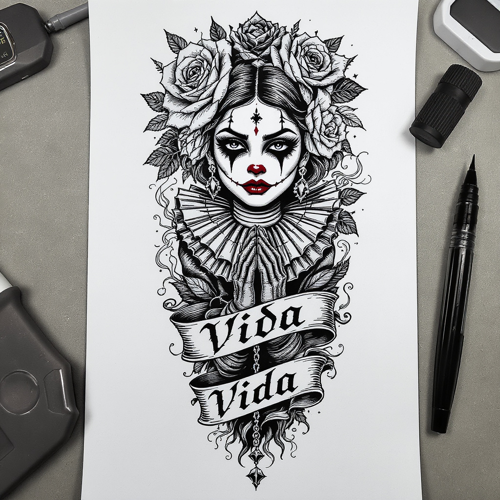 Classic payasa centerpiece full arm