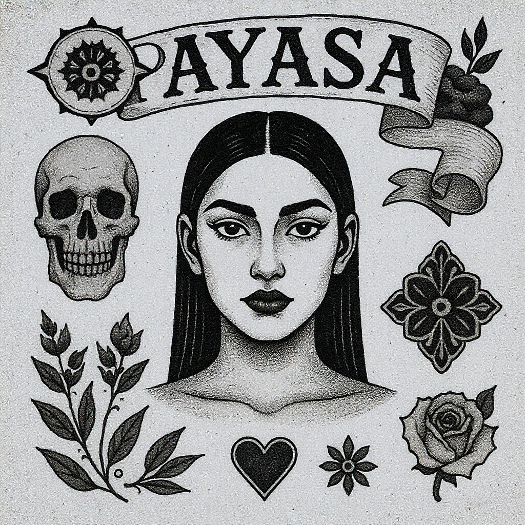 Tiny payasa face single-line