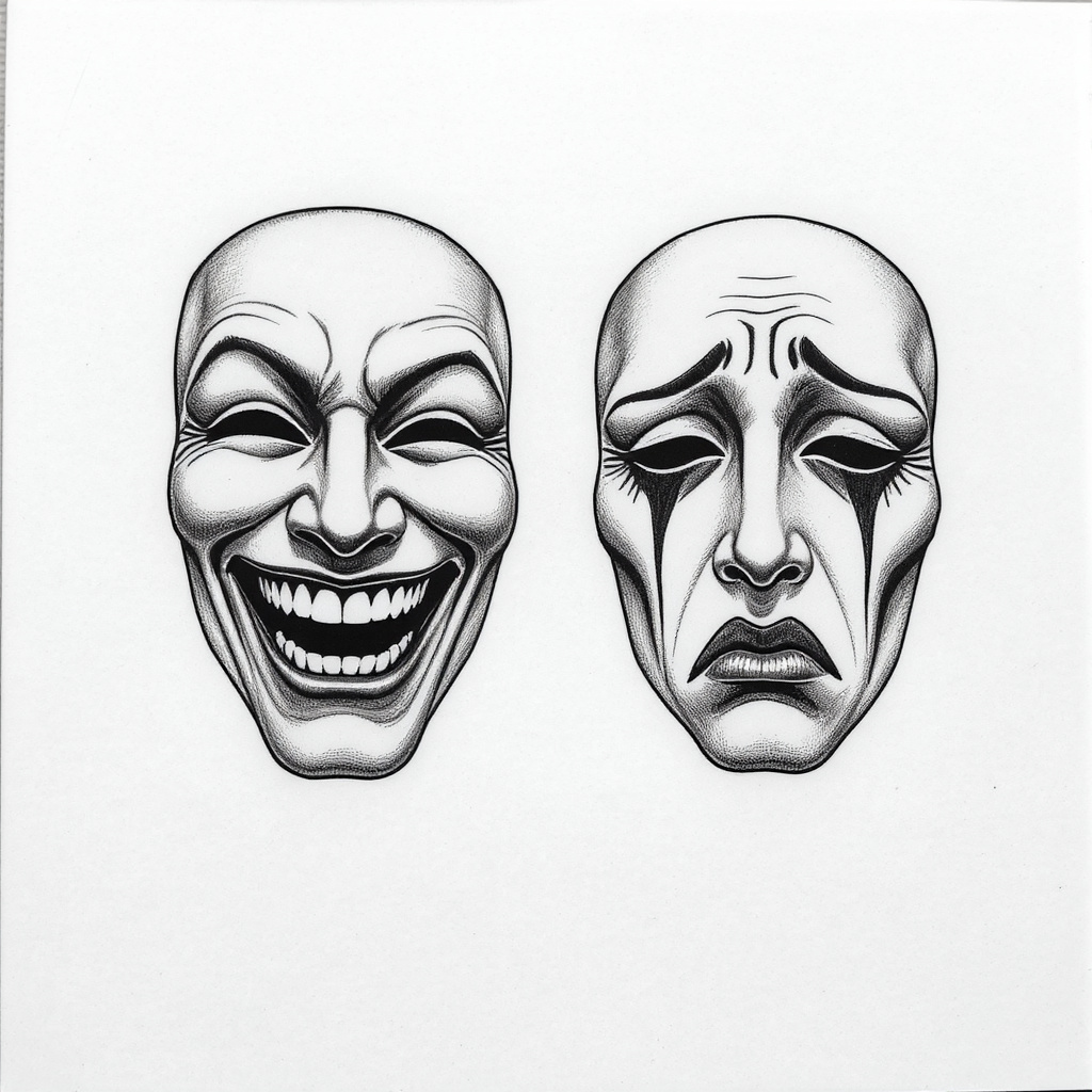 Micro smile cry later masks