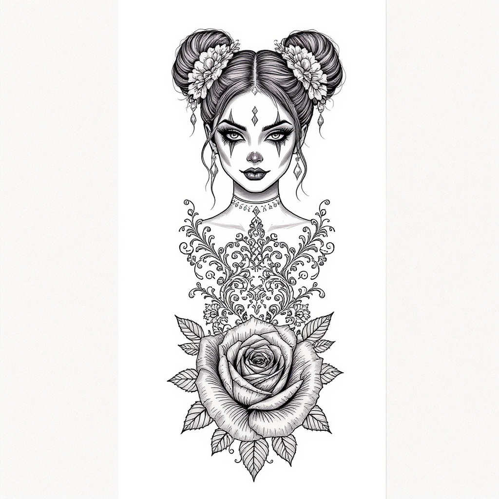 Ideias de Tatuagem Payasa no Antebraço